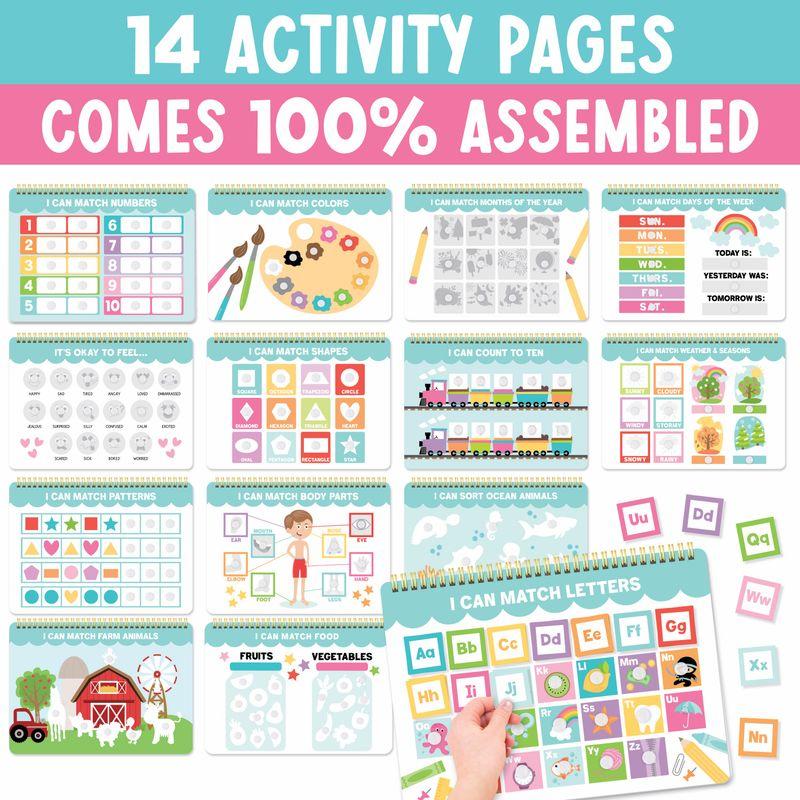 Play Busy Book | 14 Screen Free Learning Activities for Ages 3 to 5