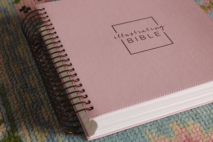 The Pink Illustrating Bible - Write, Sketch & Study (NIV)